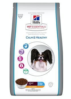 Hill's Vet Essentials Calm & Healthy - Adult Small & Mini. 7 kg.
